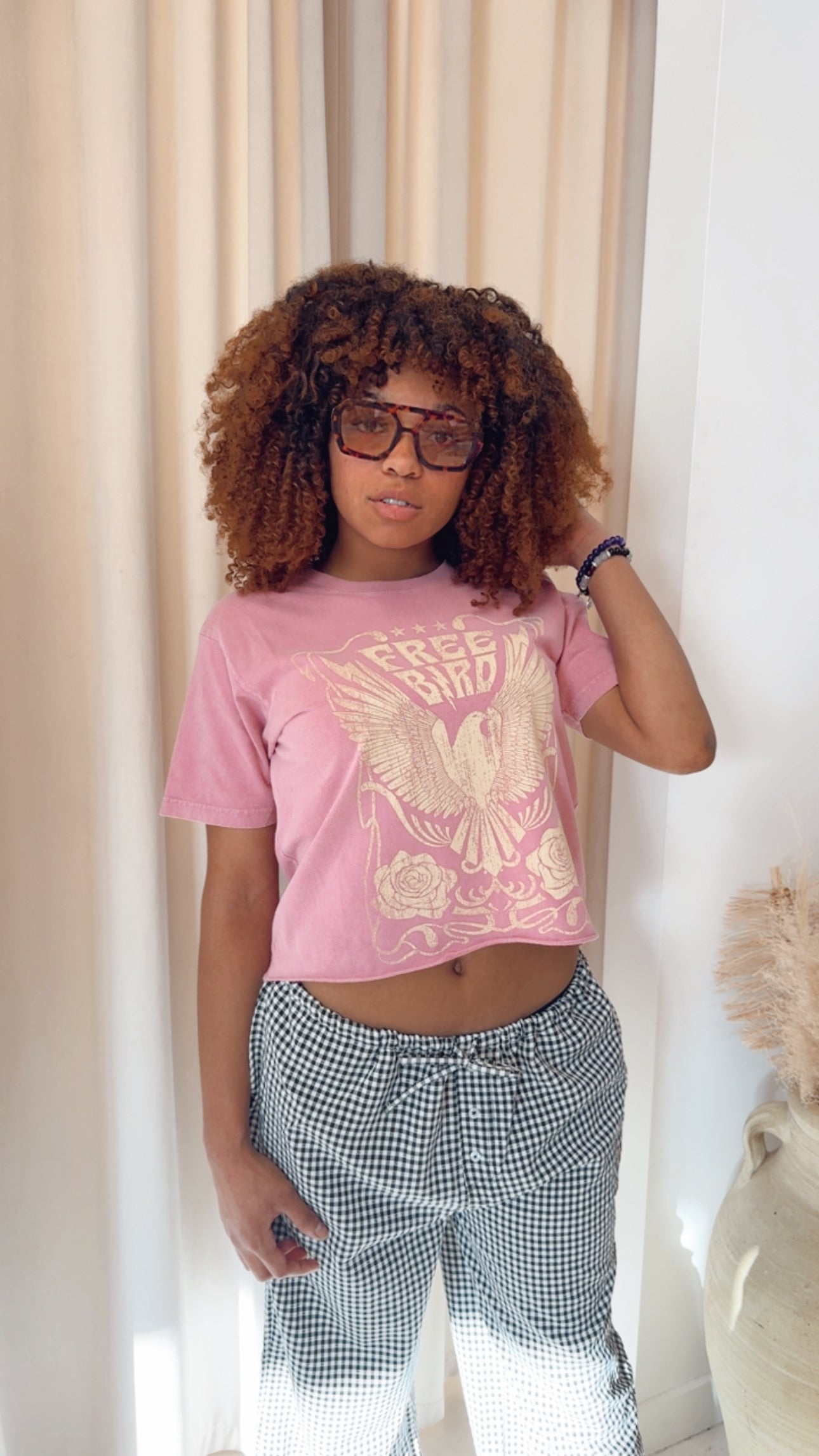 FREE BIRD VINTAGE GRAPHIC TOP