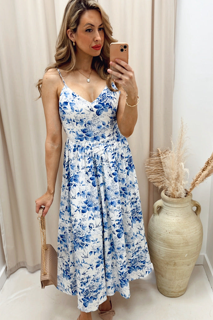 NEW PORTIA FLORAL MIDI