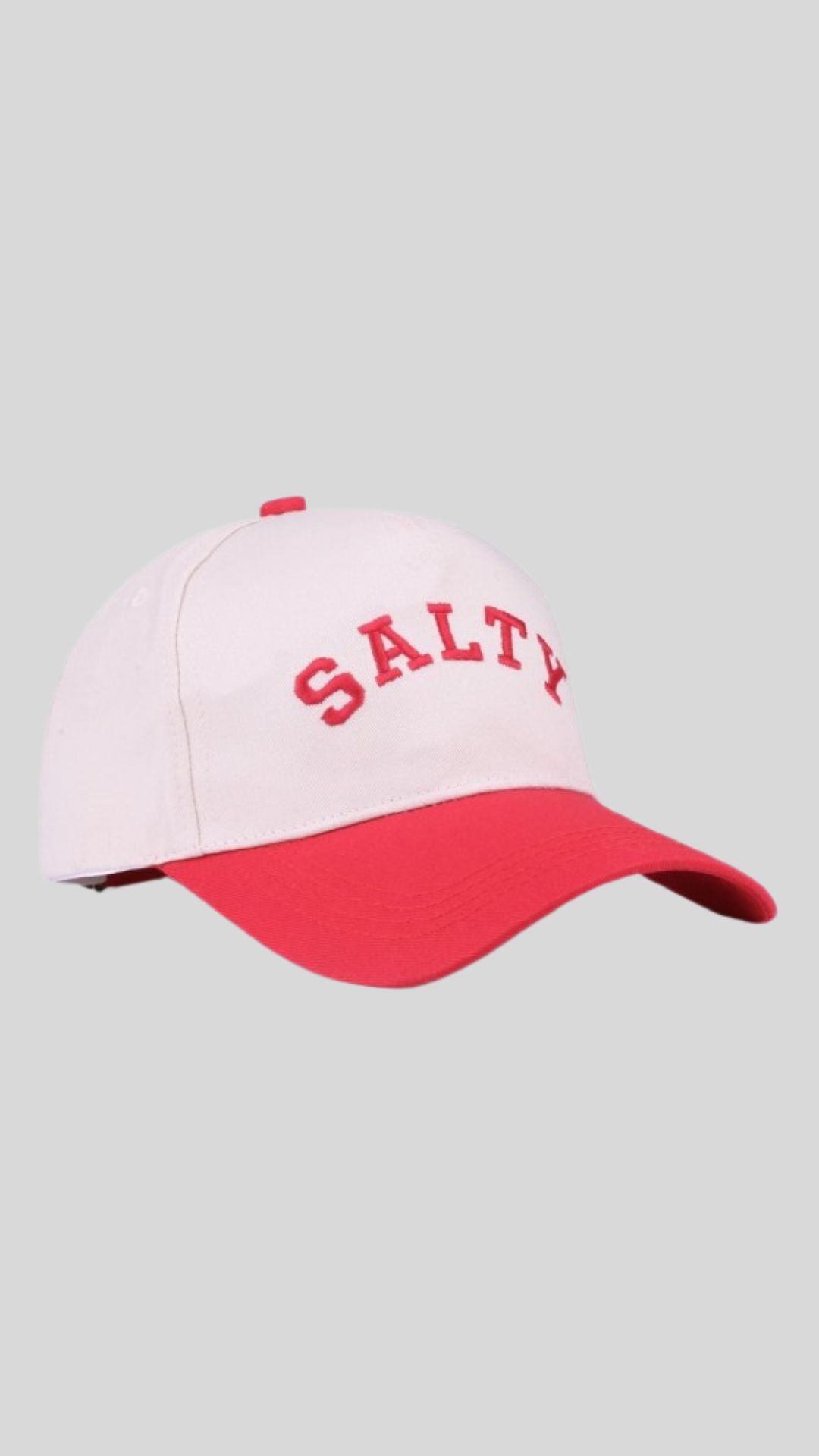 SALTY BASEBALL HAT (RED)