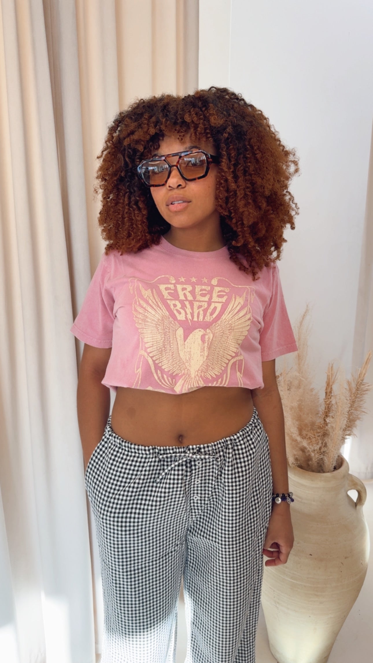 FREE BIRD VINTAGE GRAPHIC TOP