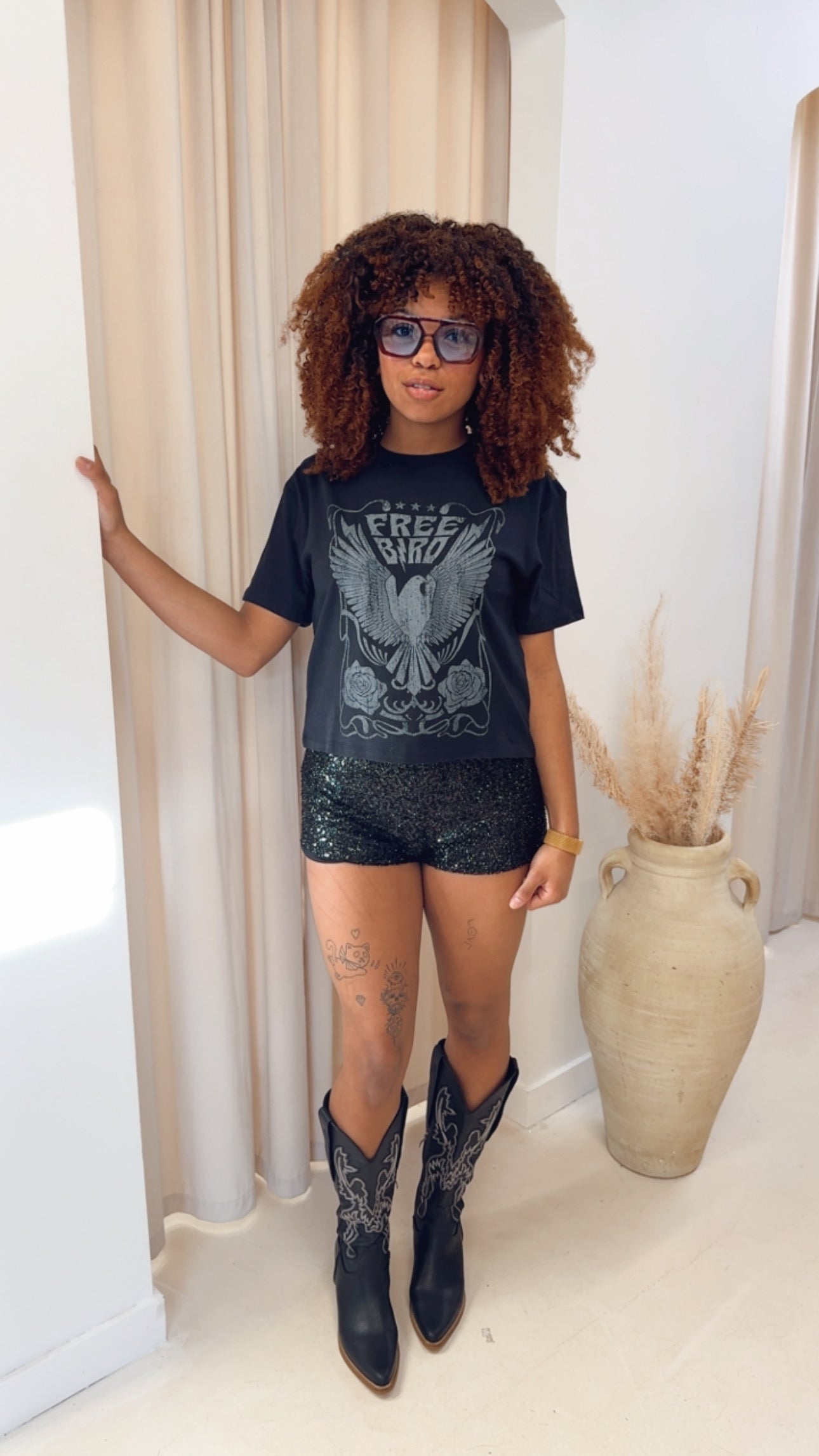 FREE BIRD VINTAGE GRAPHIC TEE