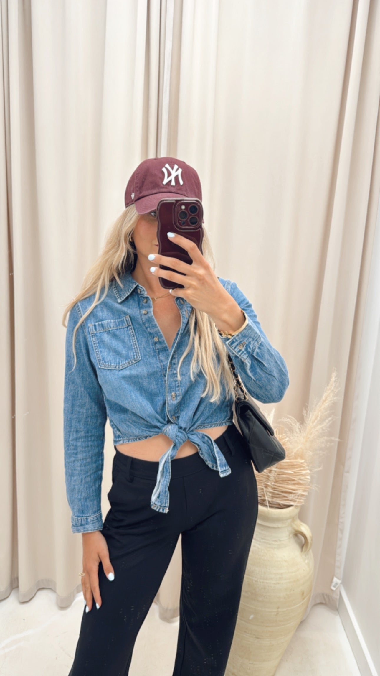 SEVIGNY DENIM SHIRT | ONLY