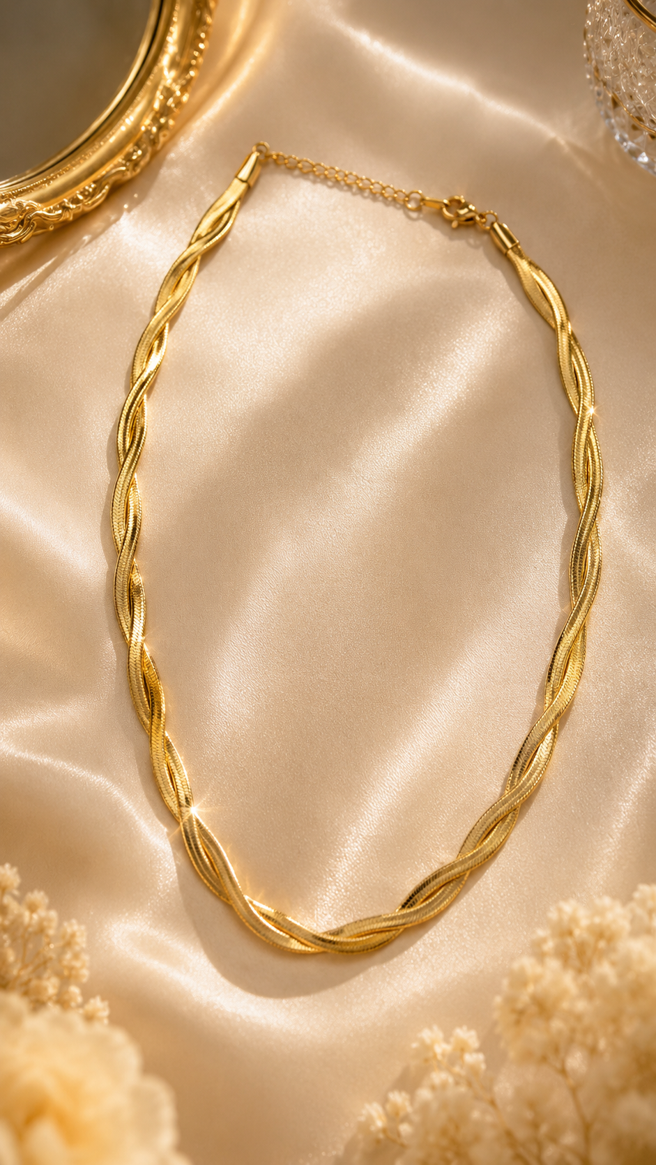 BEST SELLING | DOUBLE GOLD TWIST NECKLACE