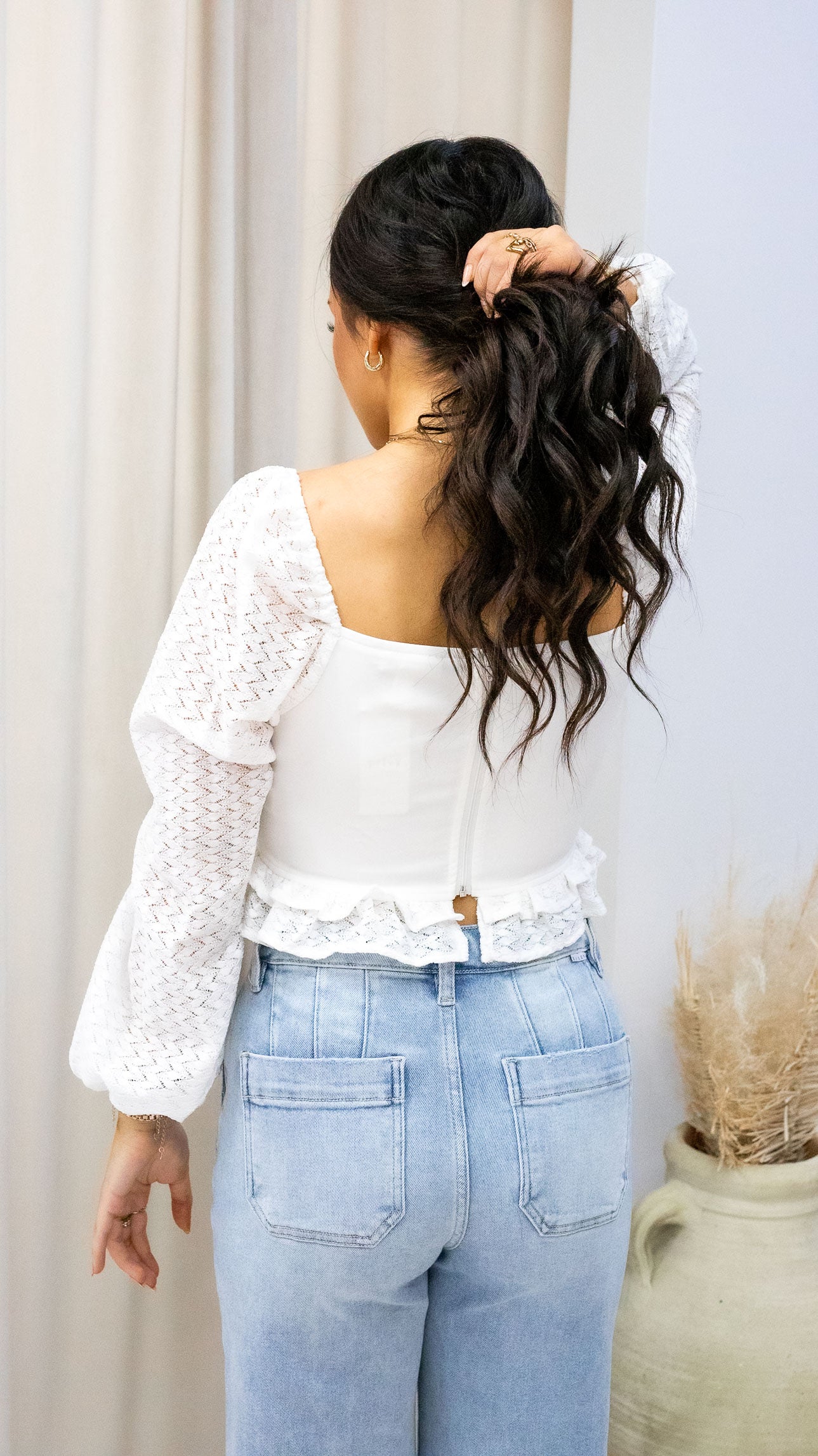 KALI CORSET TOP (WHITE)