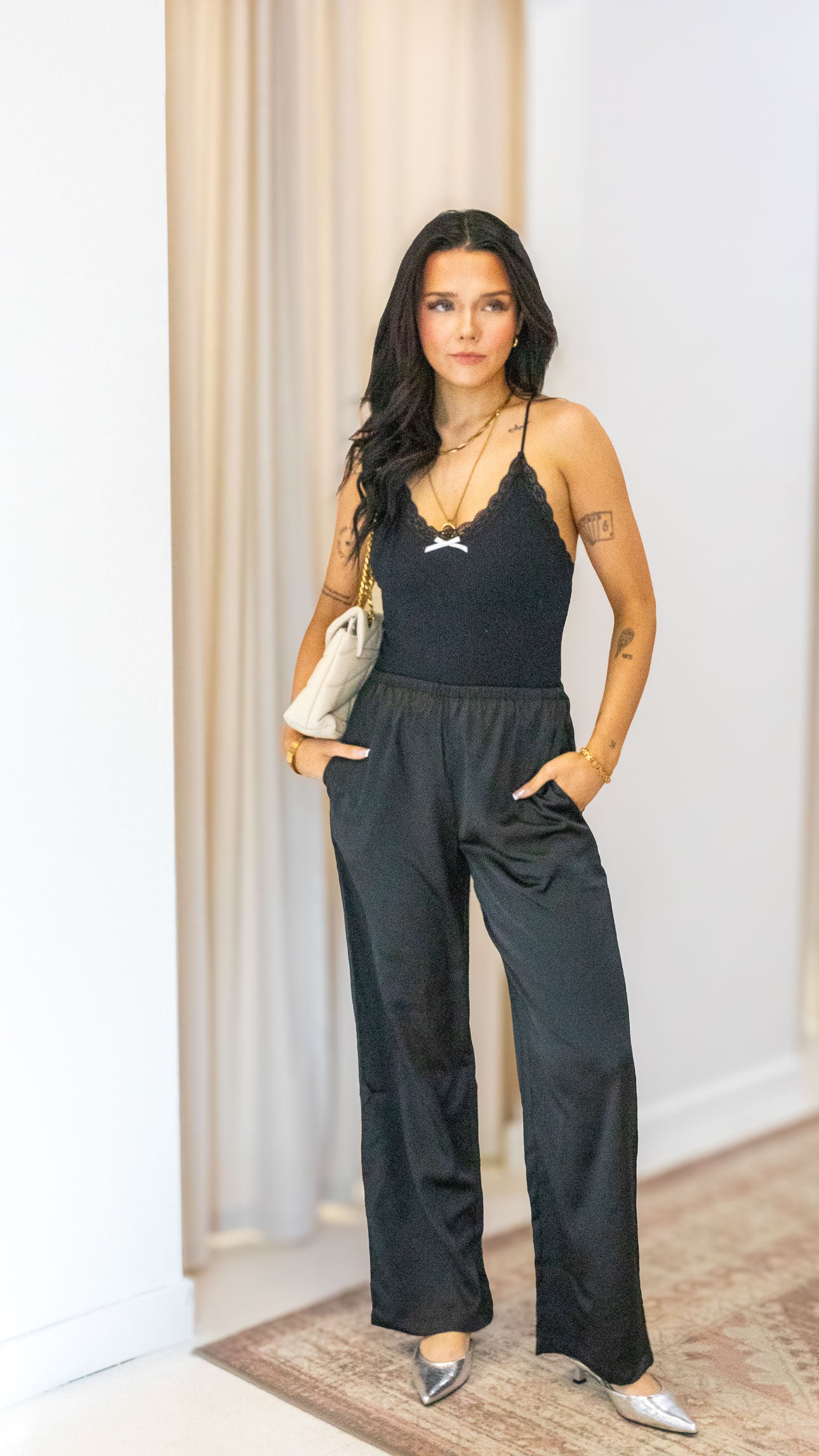 JANE SATIN PANT | ONLY