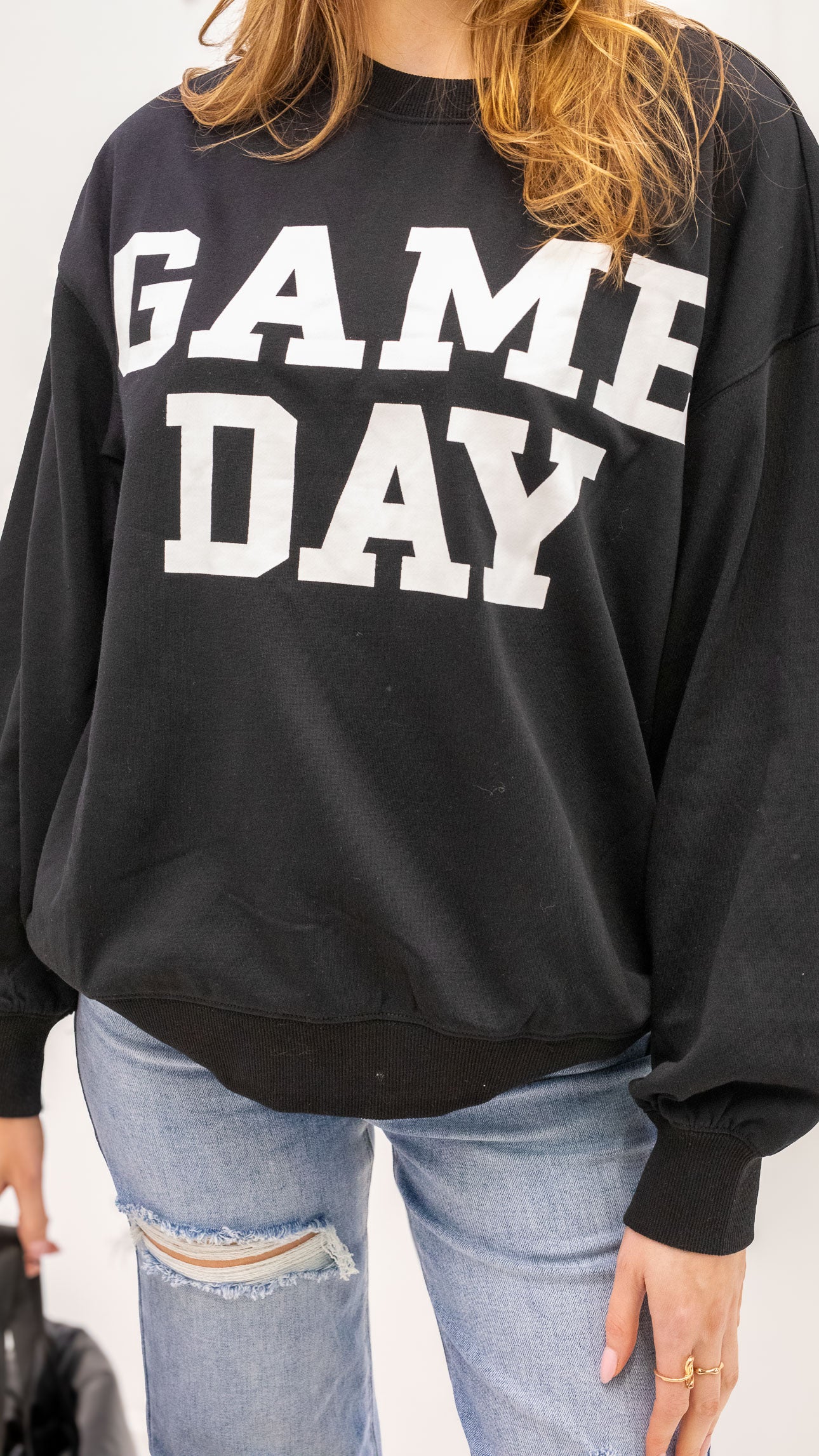GAMEDAY SWEATSHIRT (BLACK)