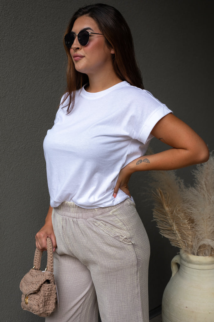 NEW CADENCE STRAIGHT LEG PANT (ASH MOCHA) | BEST SELLER