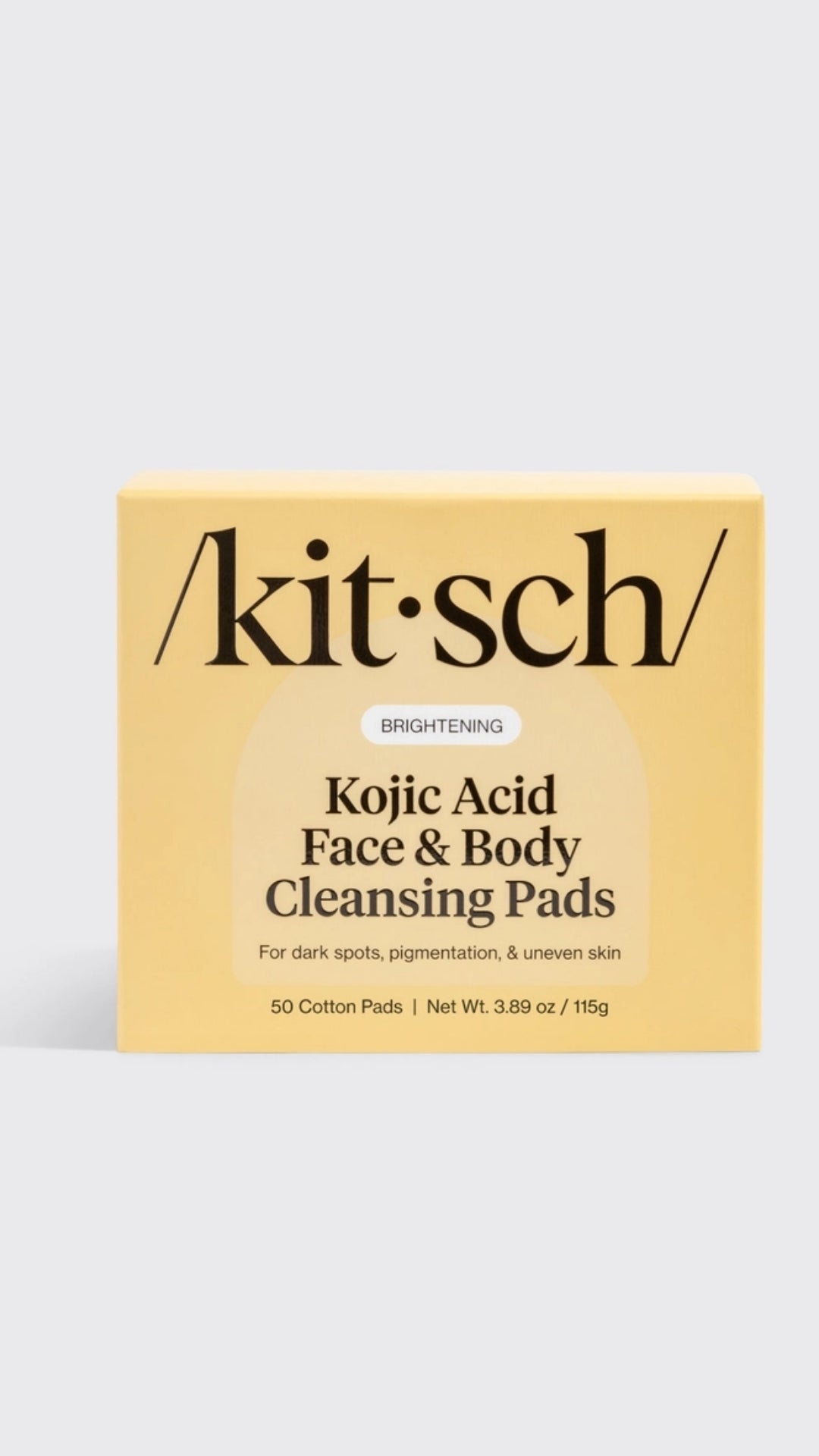 KOJIC ACID FACE & BODY CLEANSING PADS | KITSCH