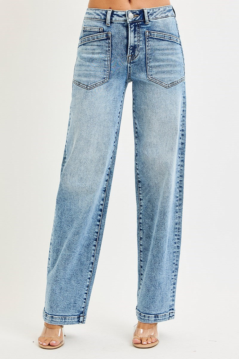 TOMMY SLOUCHY RELAXED BAGGY JEAN (RISEN)