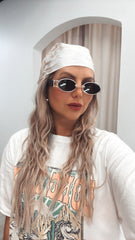 KYLIE GOLD SUNGLASSES (BLACK)