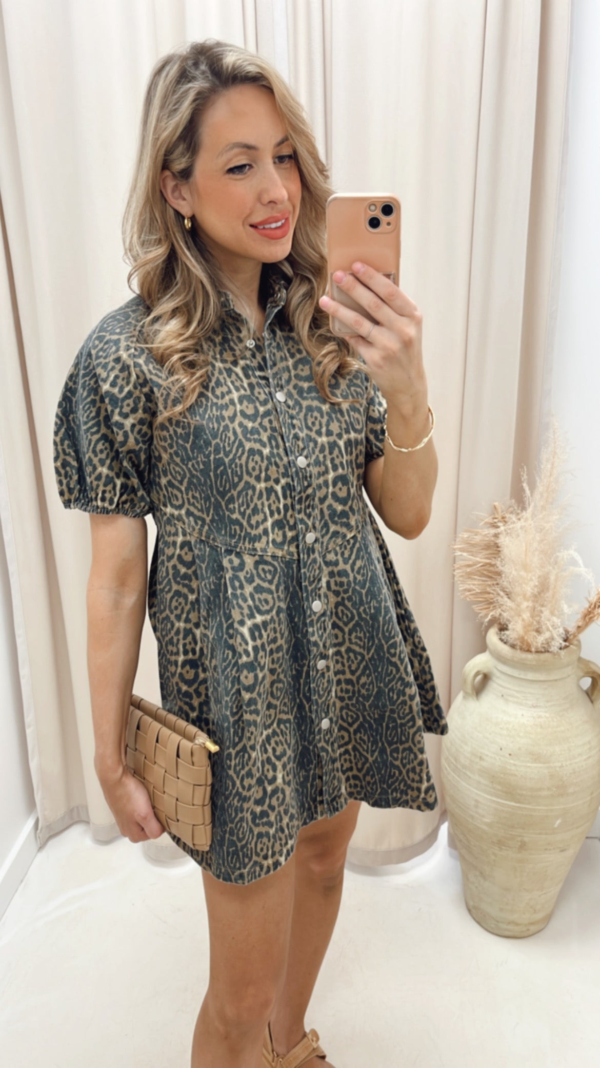 NEW JAYCE FIT &amp; FLARE MINI DRESS