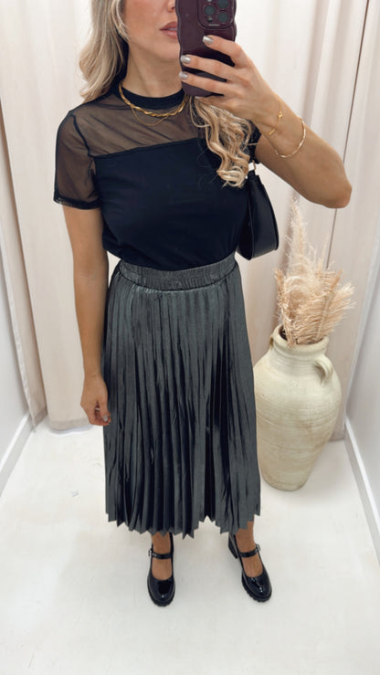 MALLE MESH T-SHIRT | NOISY MAY