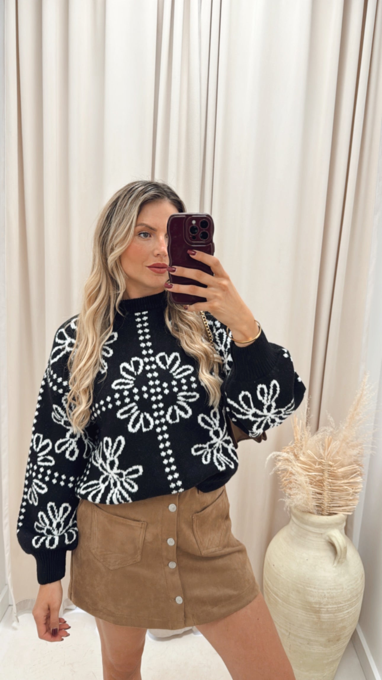 GLORIA SWEATER (PRINT)