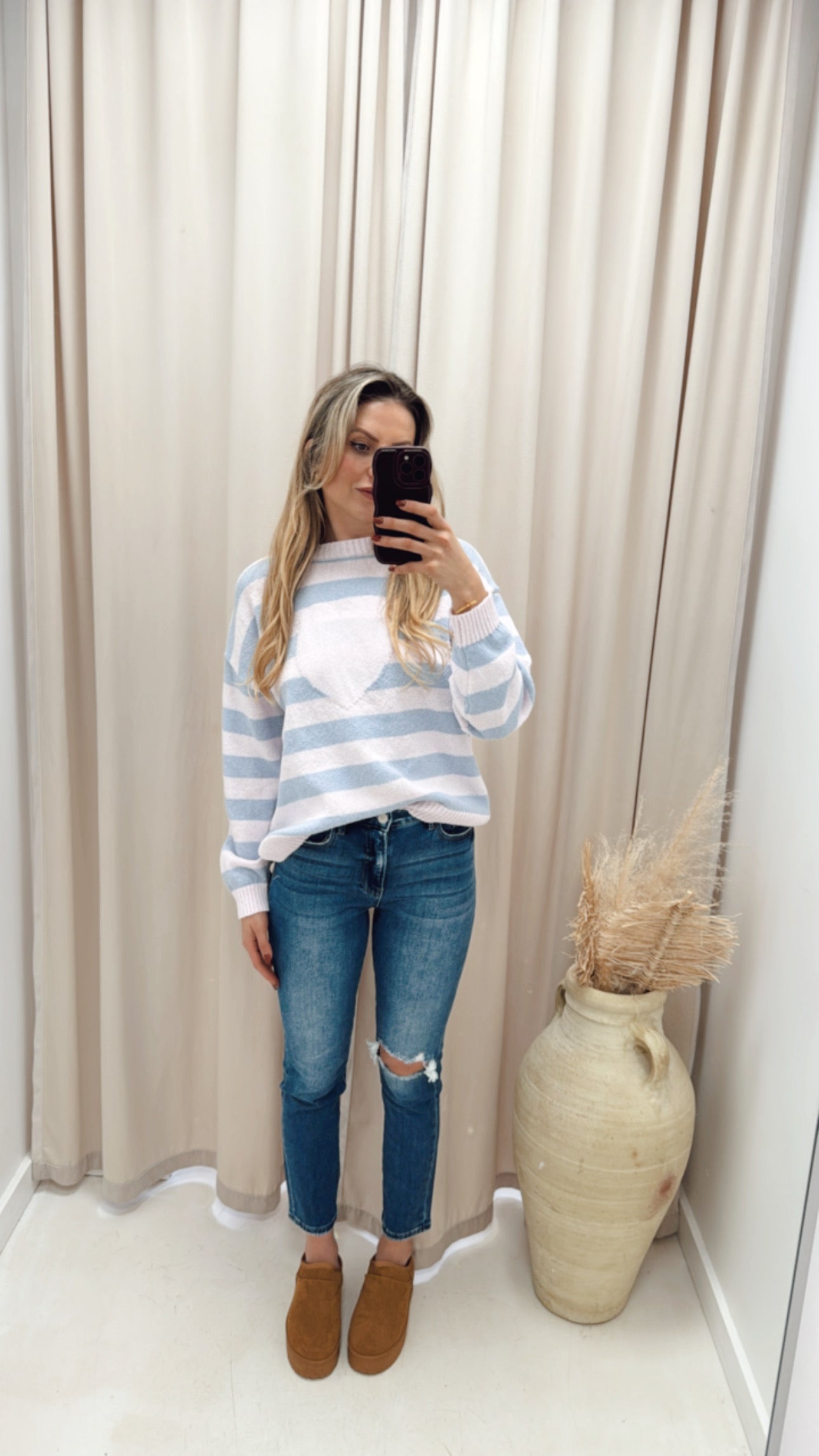 MARY PINCH SKINNY JEANS (RISEN)