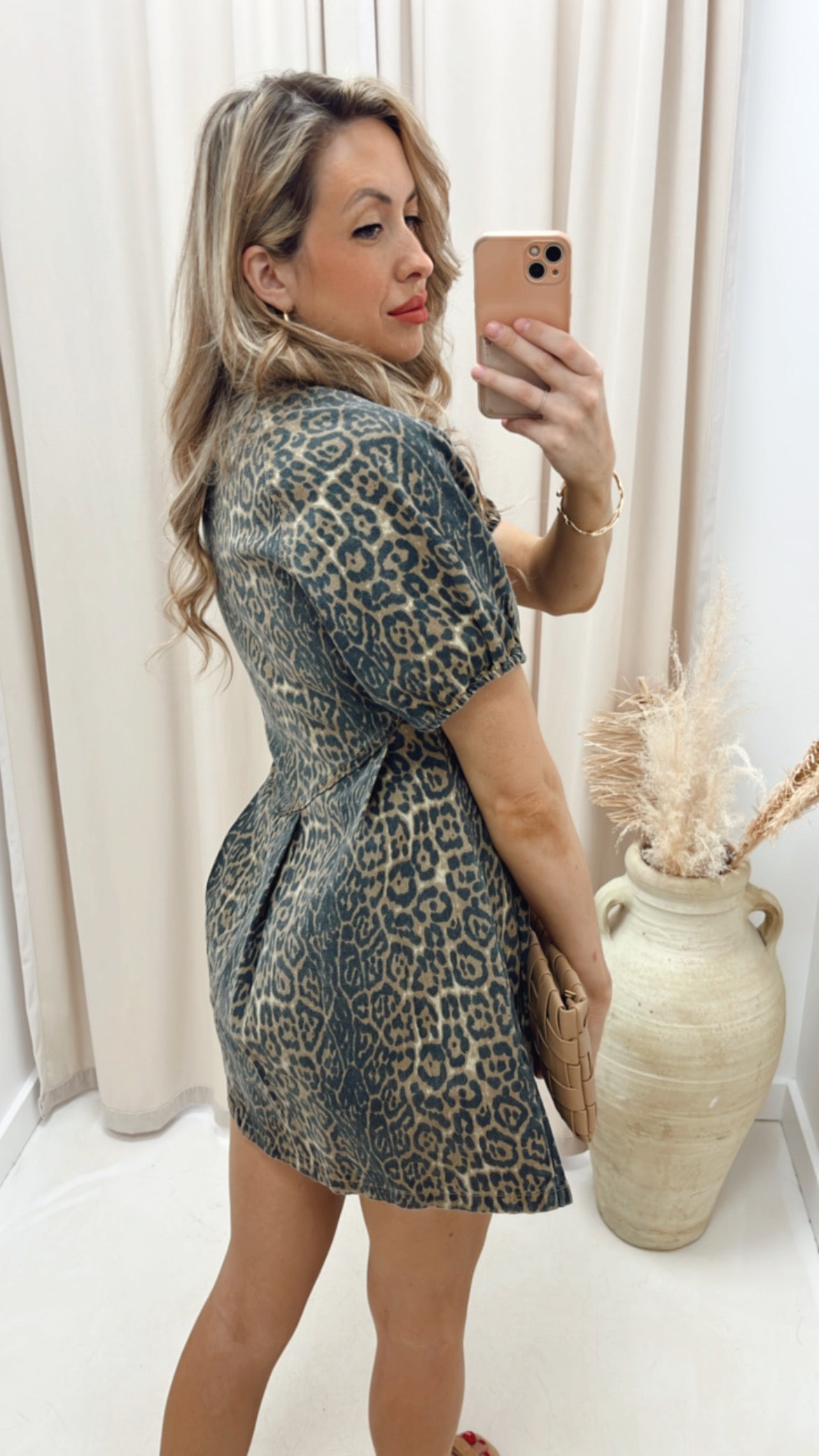 NEW JAYCE FIT &amp; FLARE MINI DRESS