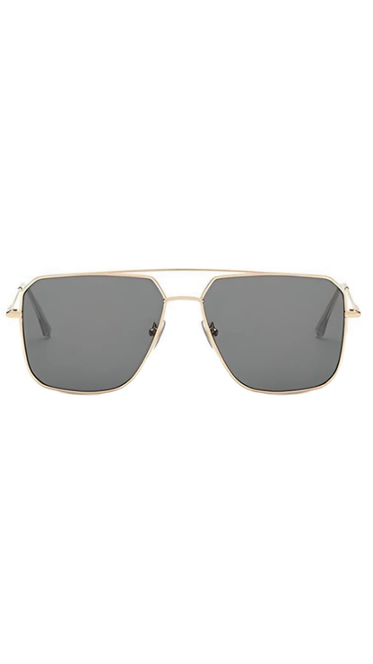 BLAKE SUNGLASSES  (GOLD/BLACK) | SHADY LADY