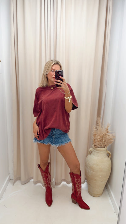 LOW RISE MESS SKORT