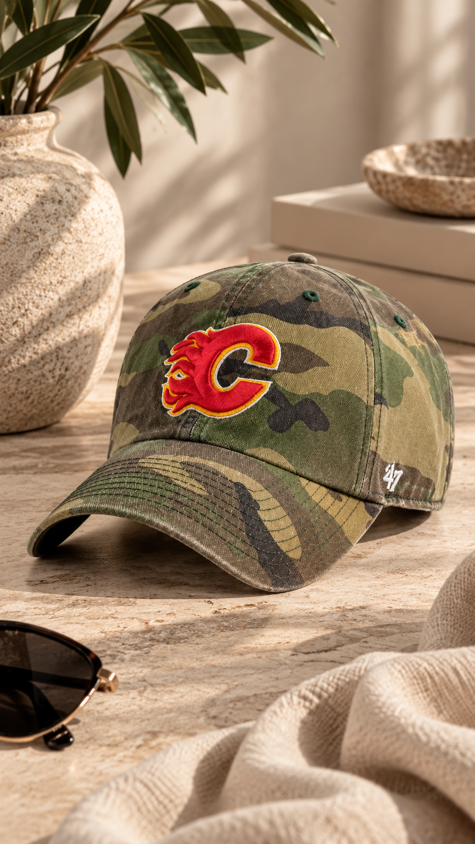 NHL FLAMES CLEAN UP 47 (CAMO) | 47