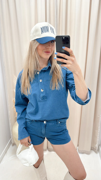 NEW BETHANY TWO PIECE SHORT SET