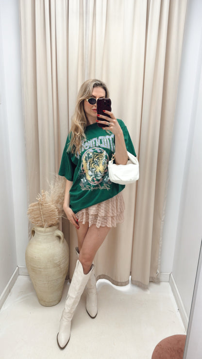 NEW LACEY MINI SKIRT (PINK) | BEST SELLER