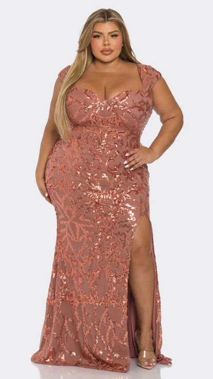 TERRA GOWN | ROSY BROWN