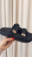 SOPHIE BLACK & GOLD SANDAL (HOT RESTOCK)