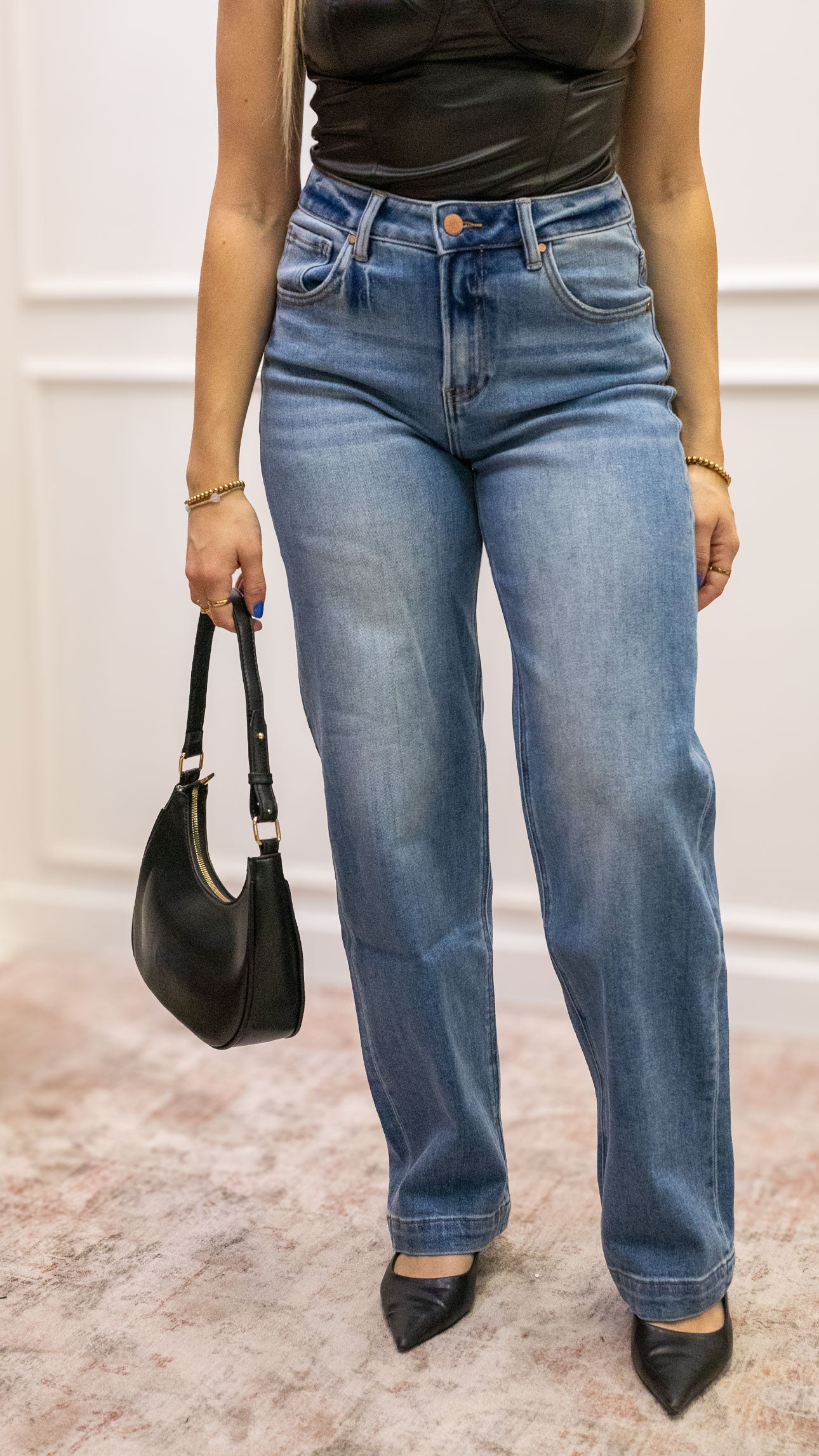 BENNY STRAIGHT LEG JEANS (RISEN) | BEST SELLER