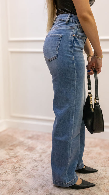 BENNY STRAIGHT LEG JEANS (RISEN) | BEST SELLER
