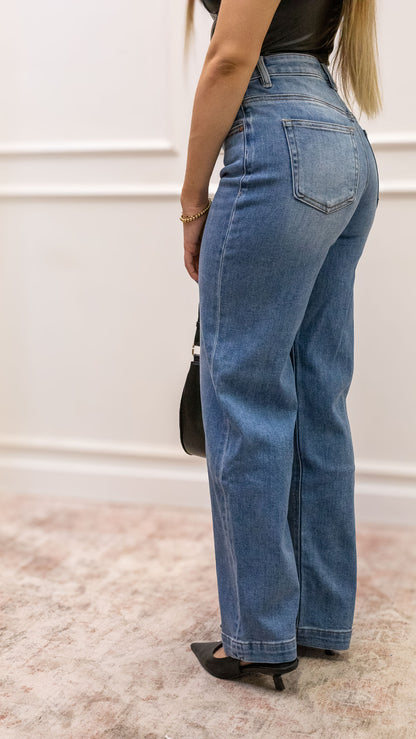 BENNY STRAIGHT LEG JEANS (RISEN) | BEST SELLER