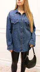 YUKON DENIM SHIRT - DARK WASH (RISEN)