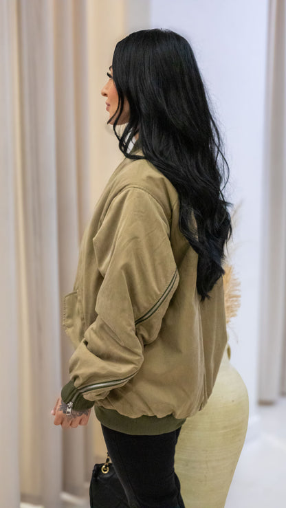 HYFVE GREEN BOMBER JACKET