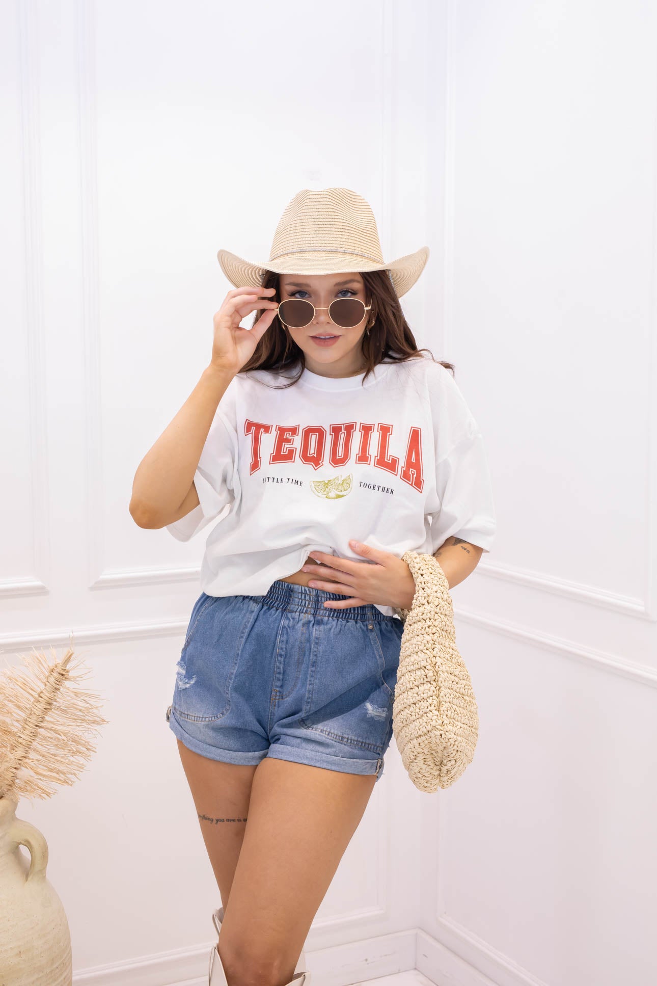 NEW TILA JEAN SHORTS