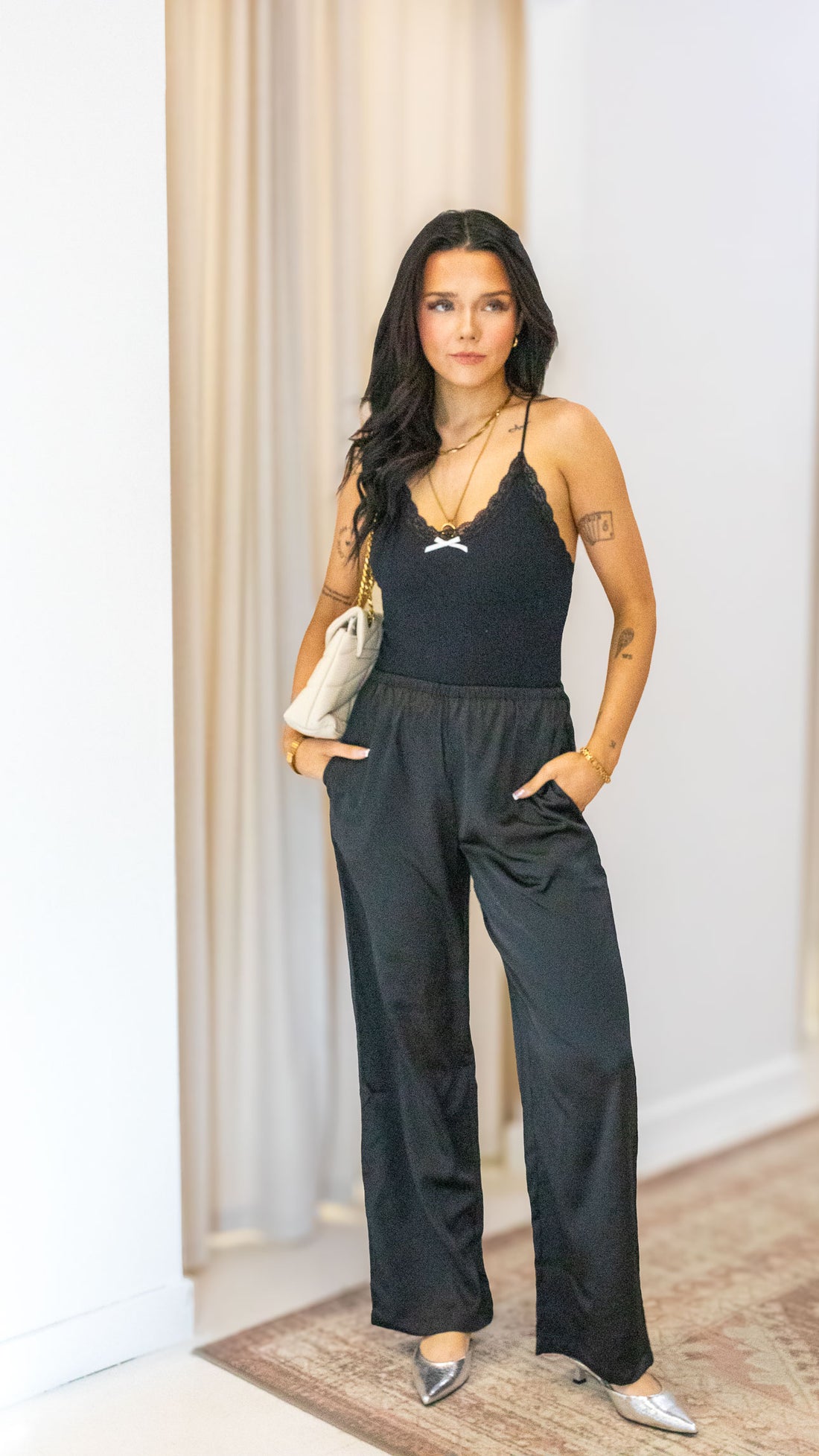 JANE SATIN PANT | ONLY