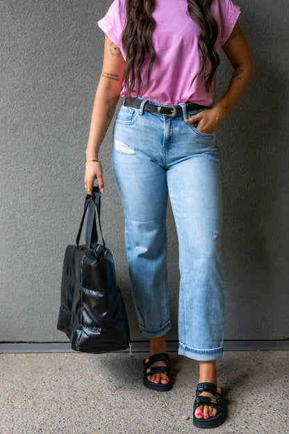 NEW FRANKIE STRAIGHT LEG JEANS