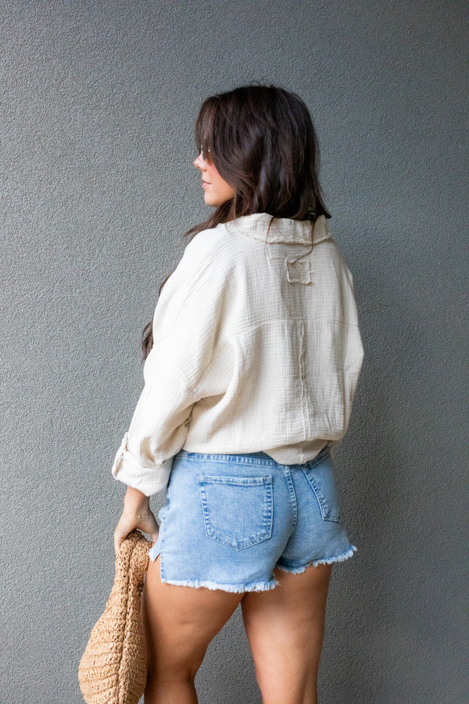 KYLE DENIM SHORTS