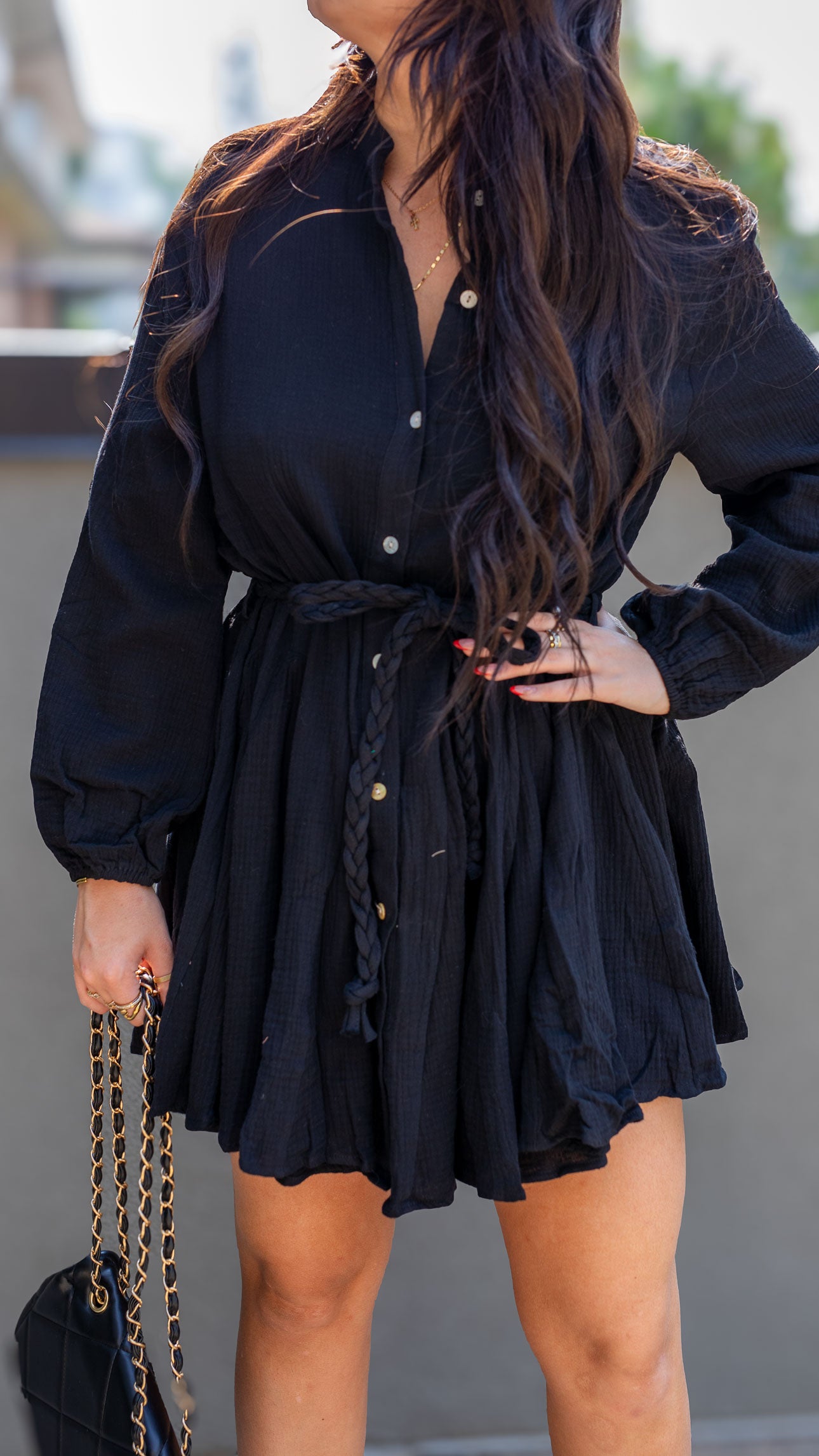 BENETT MINI BLACK DRESS