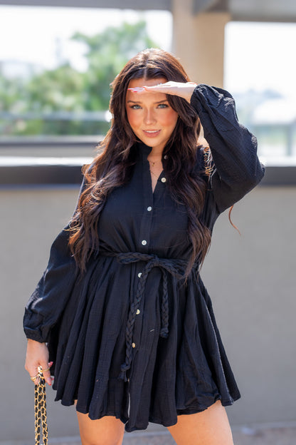 BENETT MINI BLACK DRESS