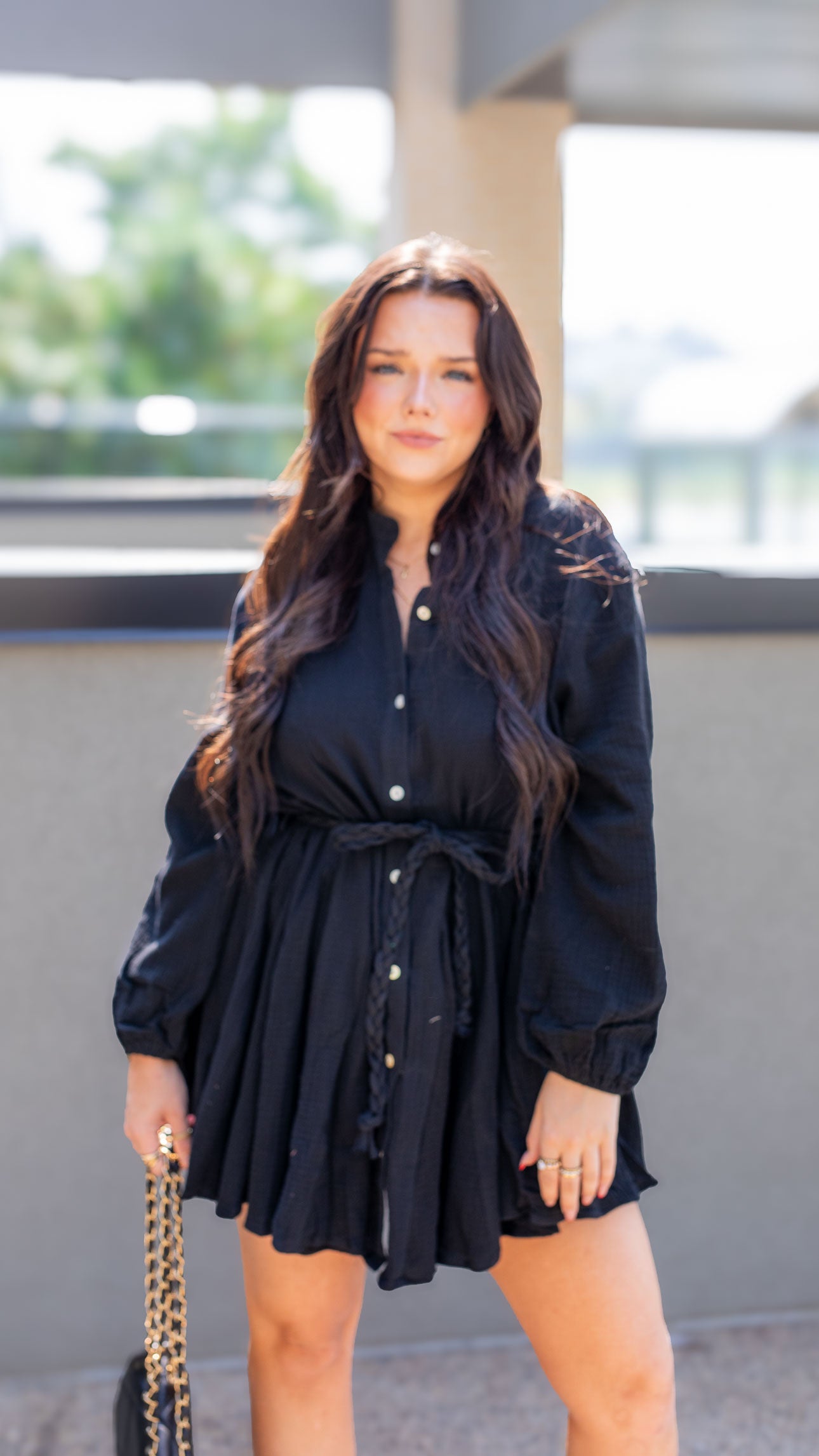 BENETT MINI BLACK DRESS