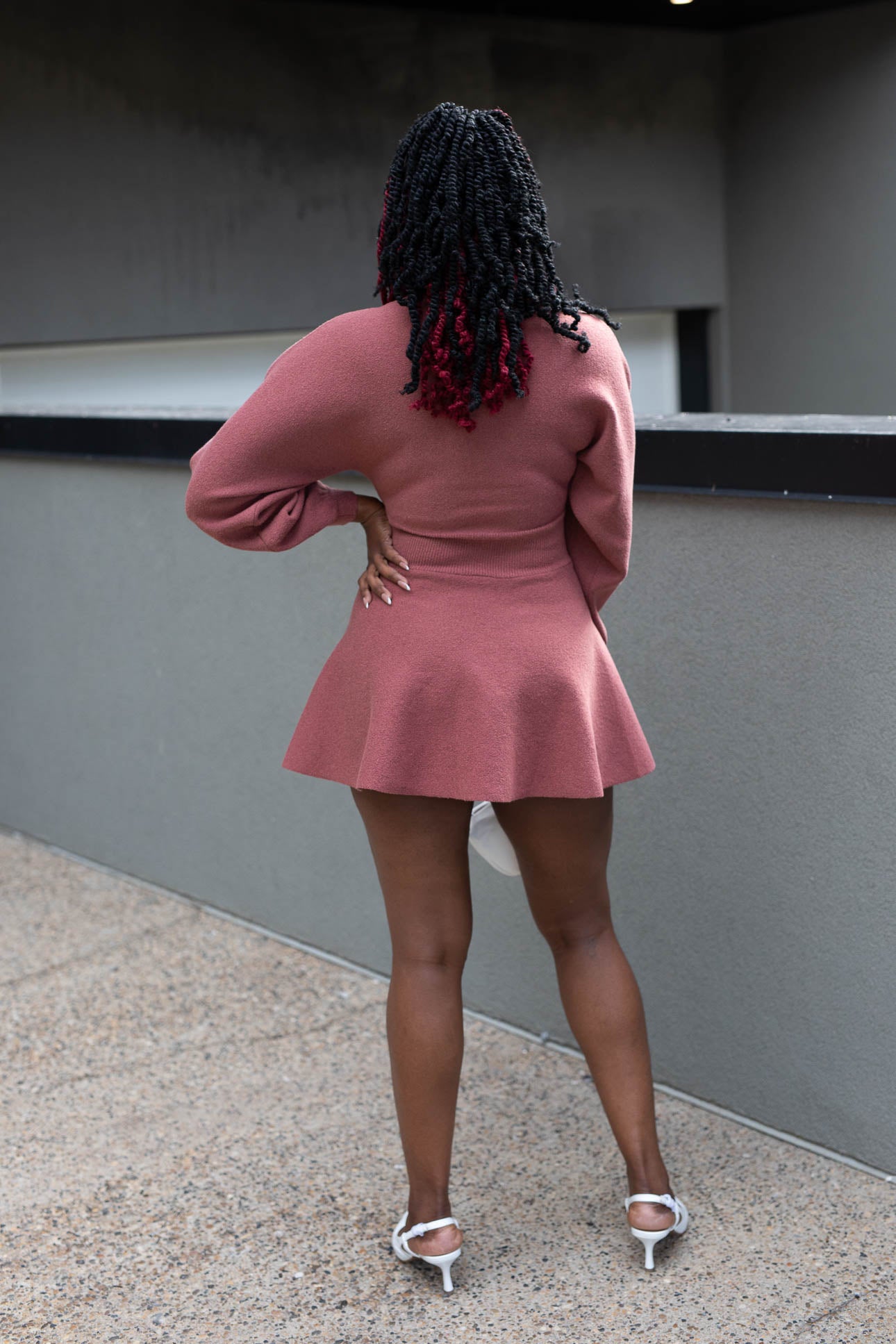 ALL DAY CLASSIC KITTEN HEEL (WHITE)