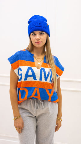 OILERS KNIT GAME DAY