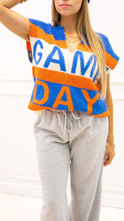 OILERS KNIT GAME DAY
