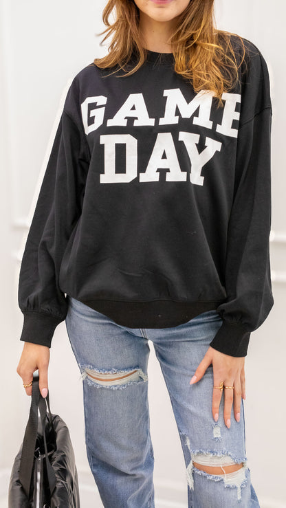 GAMEDAY SWEATSHIRT (BLACK)