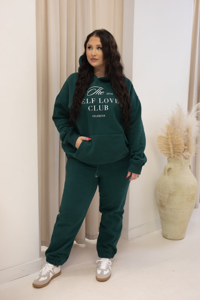 VELENZIA HOODIE &amp; JOGGER SWEAT SET (HUNTER) | + CURVY