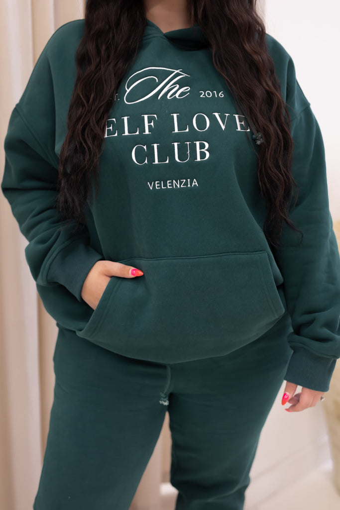 VELENZIA HOODIE &amp; JOGGER SWEAT SET (HUNTER) | + CURVY