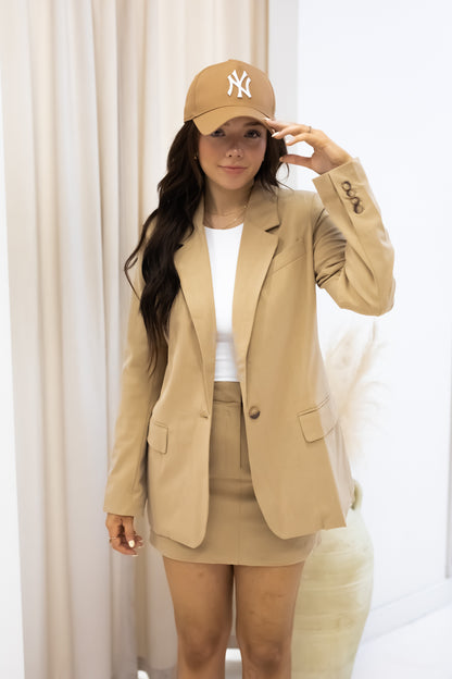 NEW BEAU SKIRT (NUDE)
