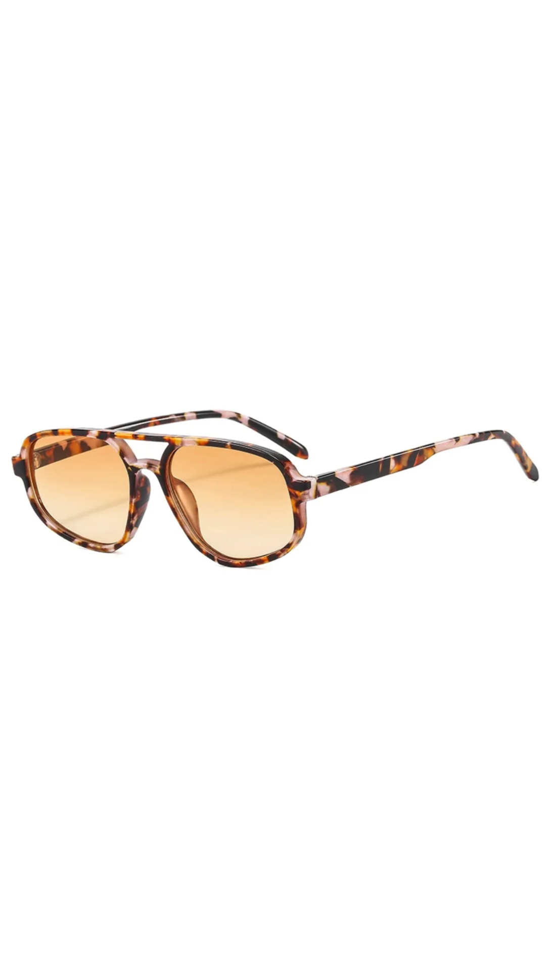 ROMY SUNGLASSES  (LIGHT TORTOISE)
