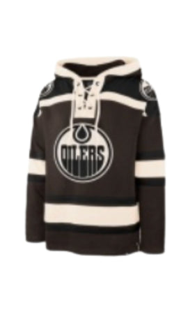 OILERS LACER SWEATSHIRT BROWN | '47 (LIMITED EDITION)