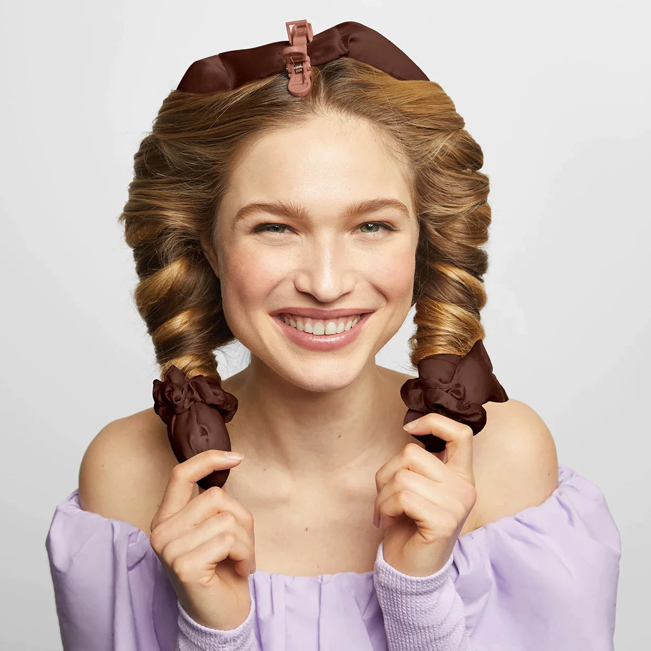 NEW SATIN HEATLESS CURLS (XL) | KITSCH