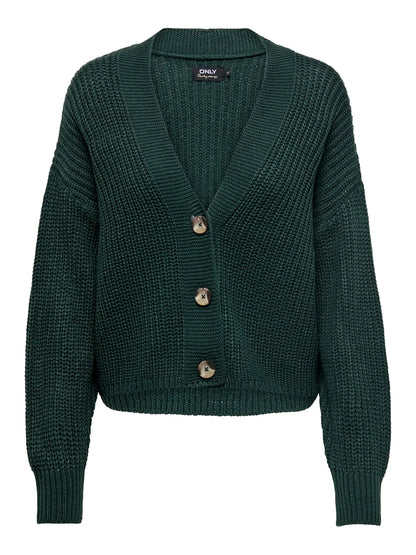 CAROL CARDIGAN (GREEN) | ONLY