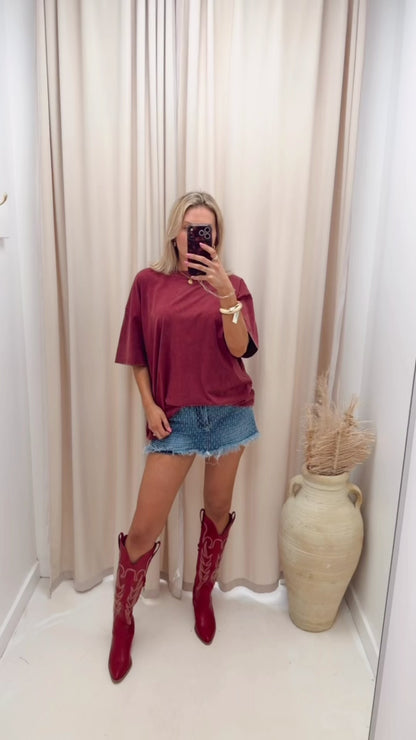 LOW RISE MESS SKORT